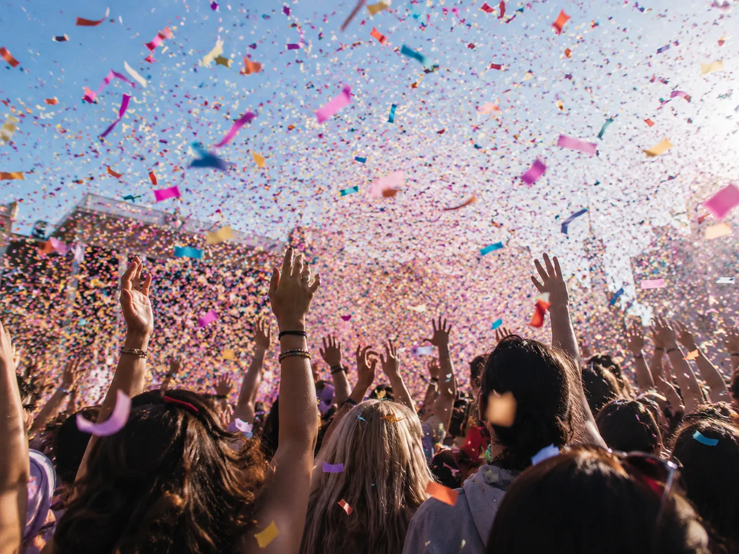 Confetti-oplossingen voor grotere aantallen en evenementen